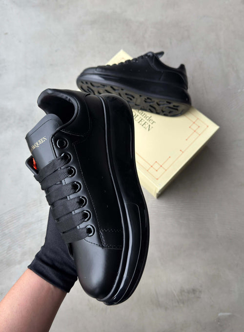 Alexander Mcqueen siyah Deri