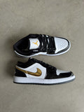 Nike Air jordan siyah gold