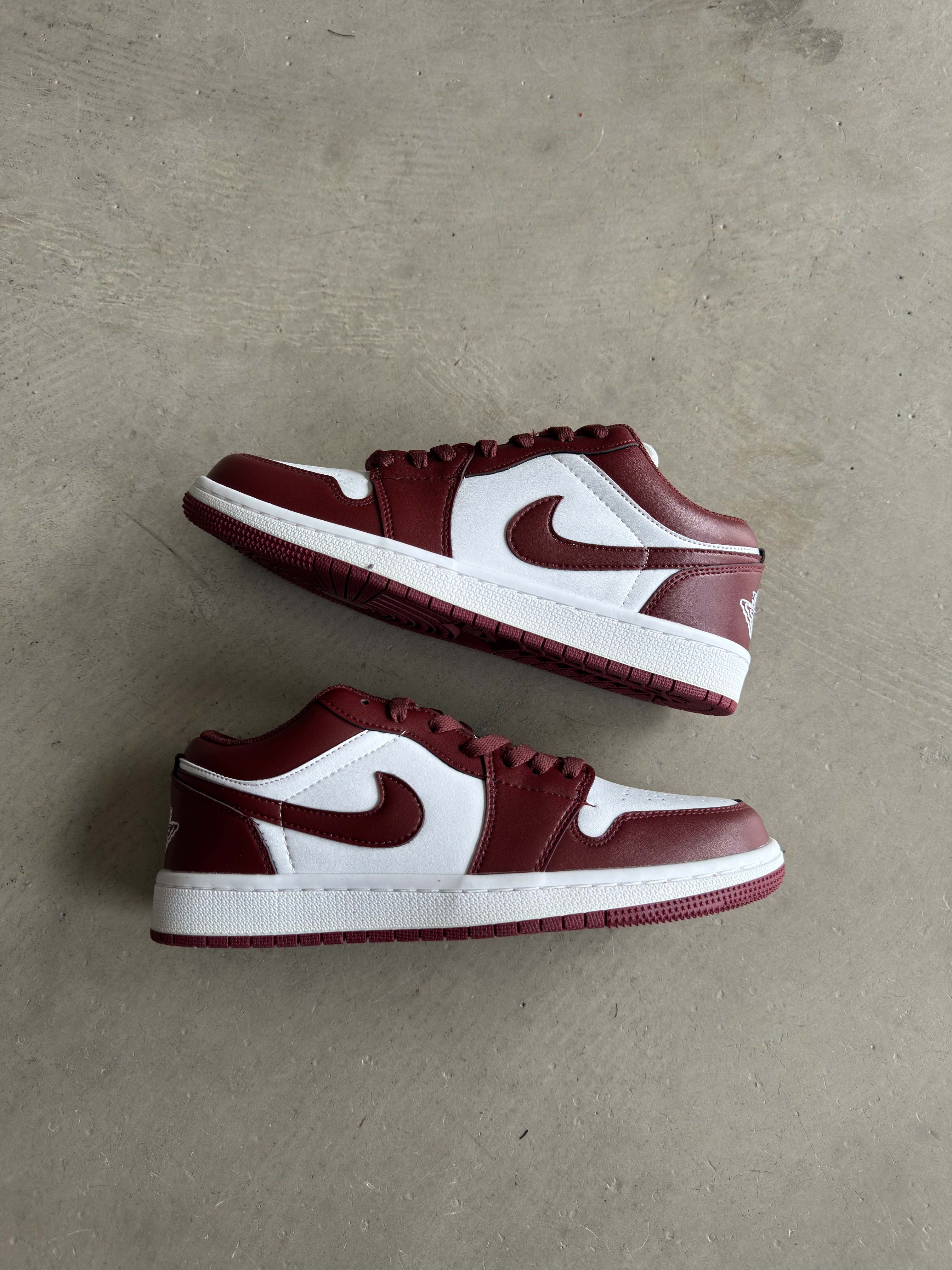 Nike Air Jordan bordo beyaz