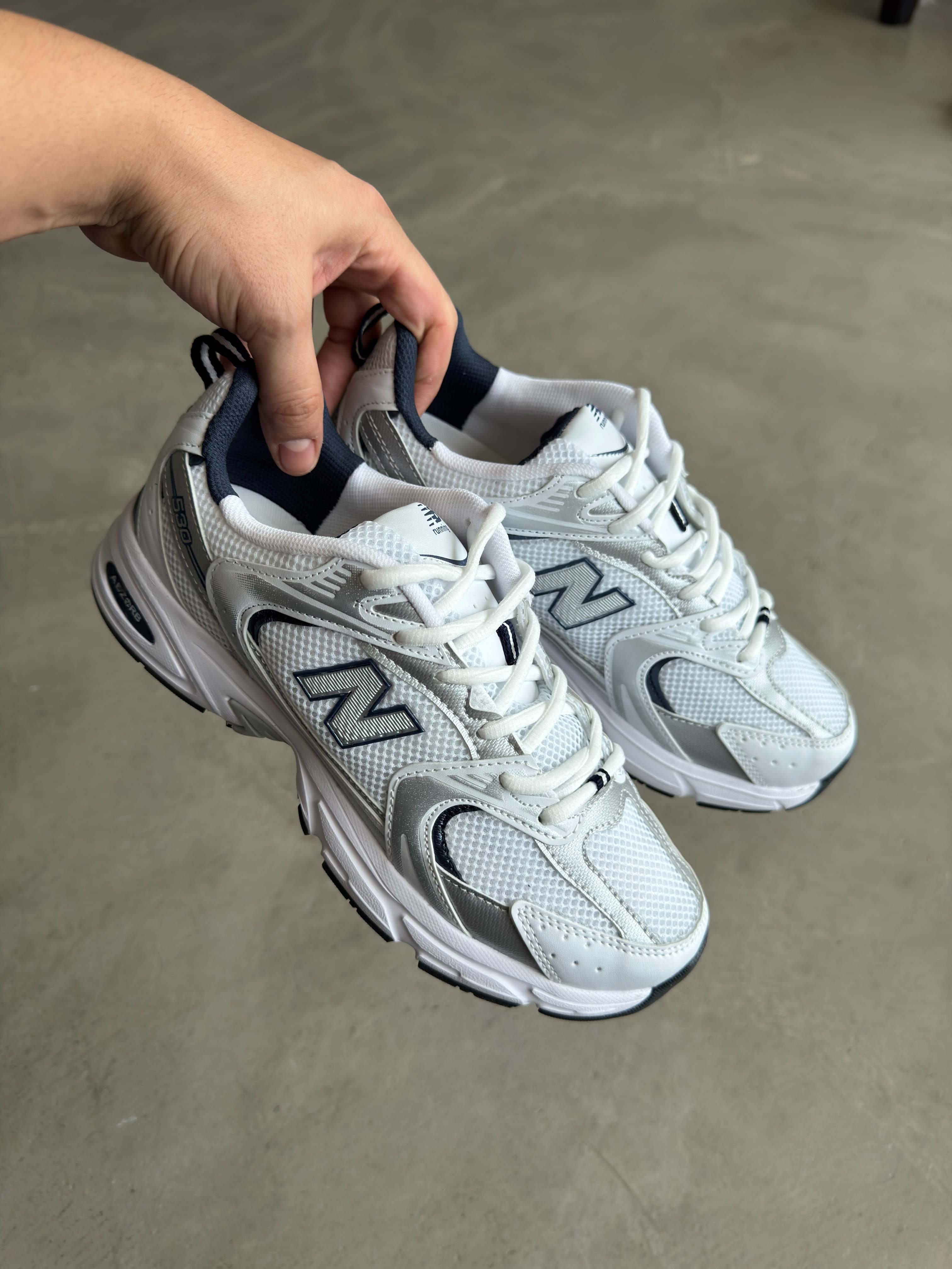 New Balance 530 Gümüş Mavi