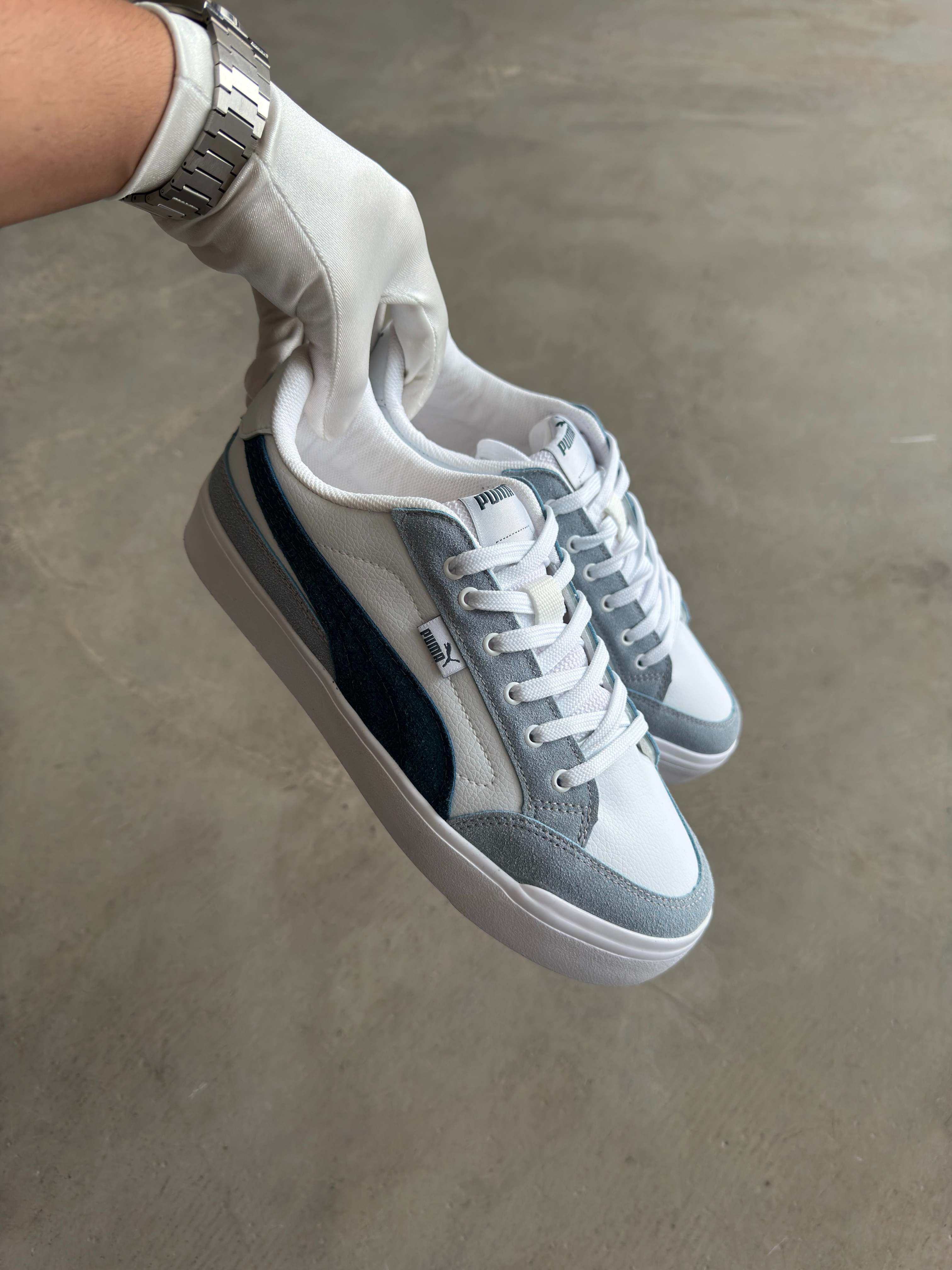 Puma Mavi beyaz