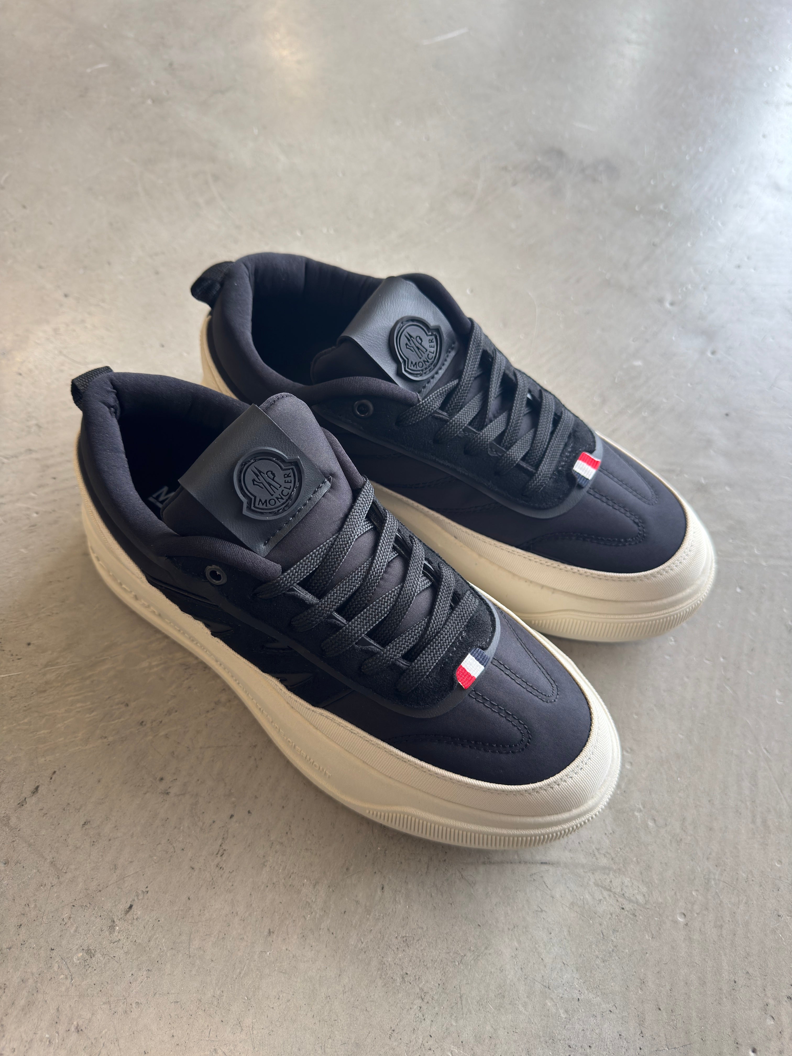 Moncler Siyah Yüksek Taban