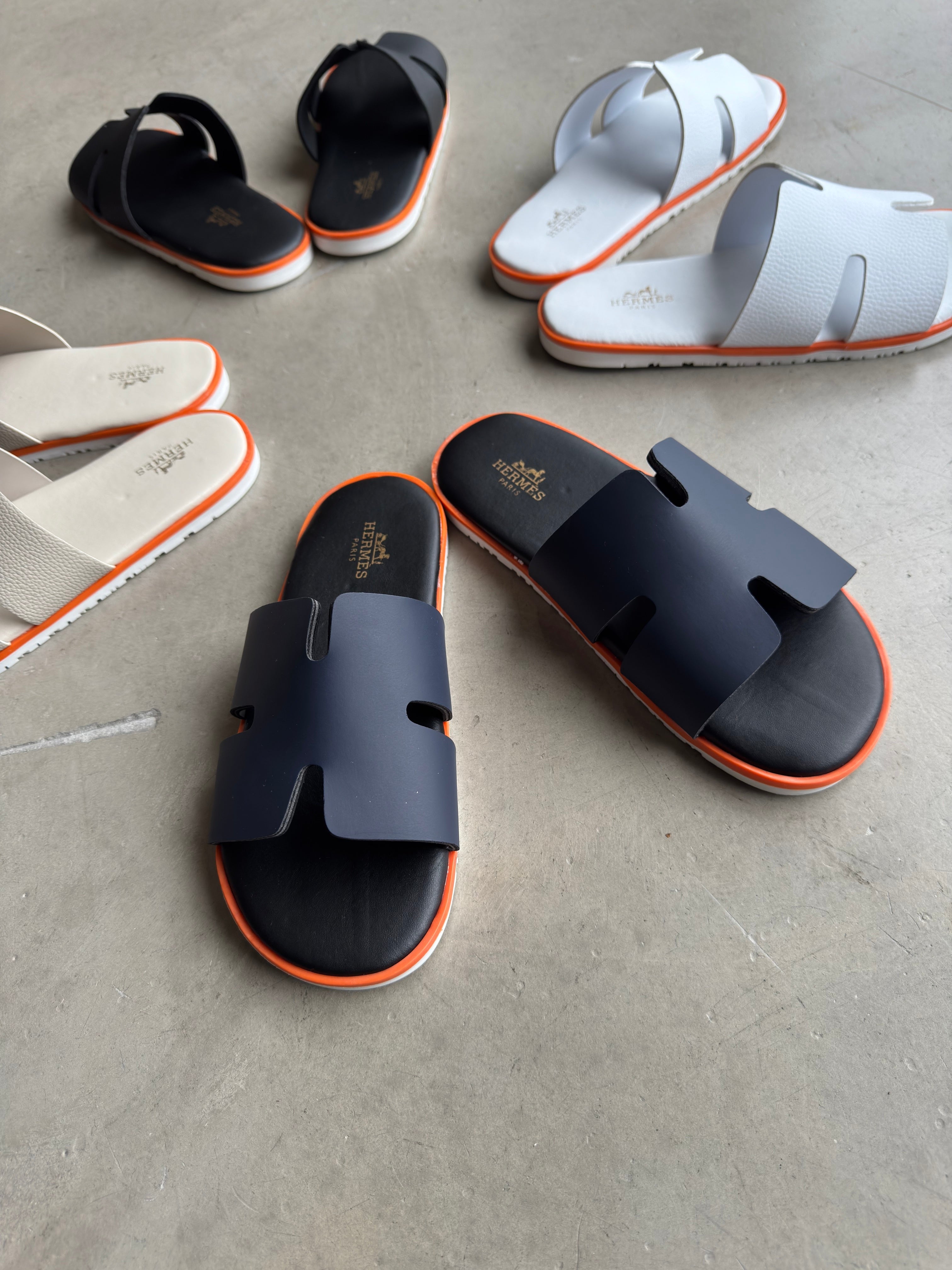 Hermes Lacivert Terlik