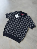 Guccı triko siyah tshirt (premium)