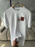 Loewe thal armalı beyaz tshirt (premium)