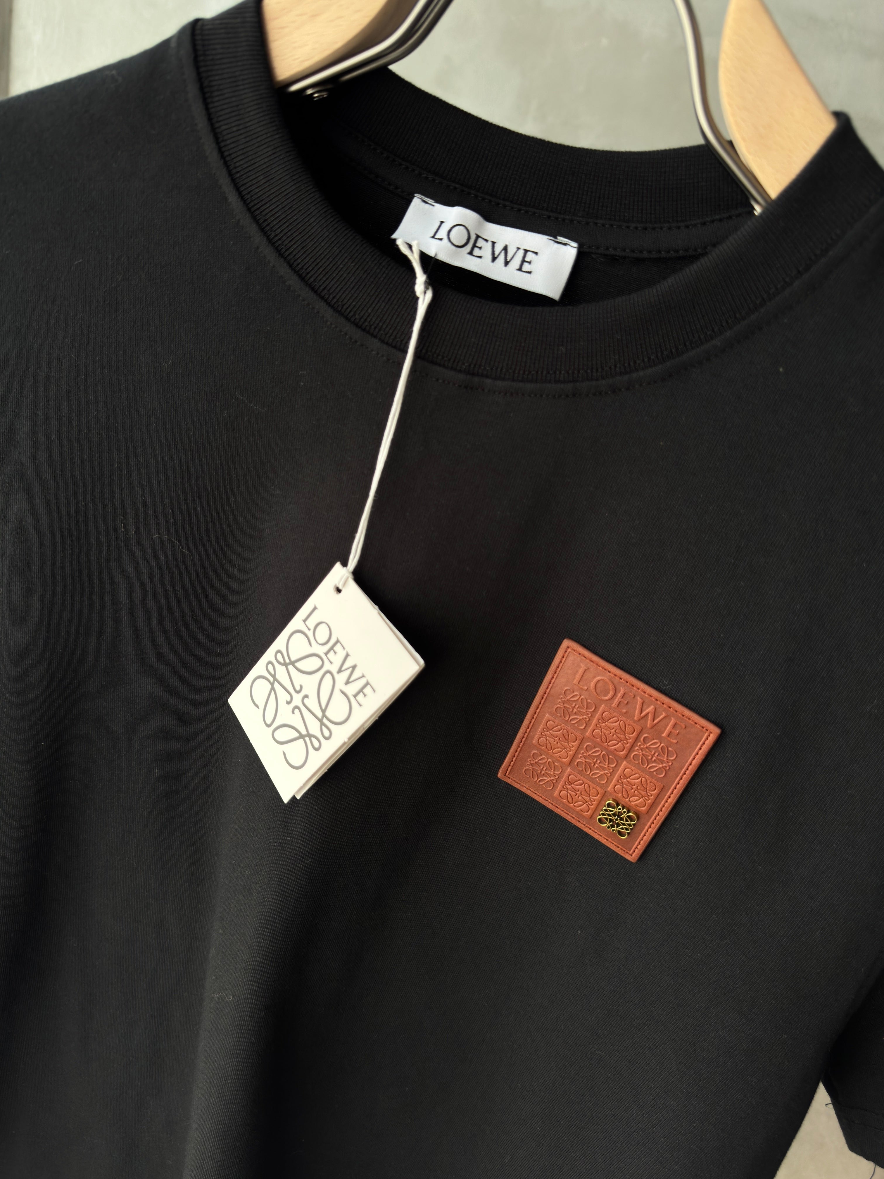 Loewe ithal armalı siyah tshirt (premium)