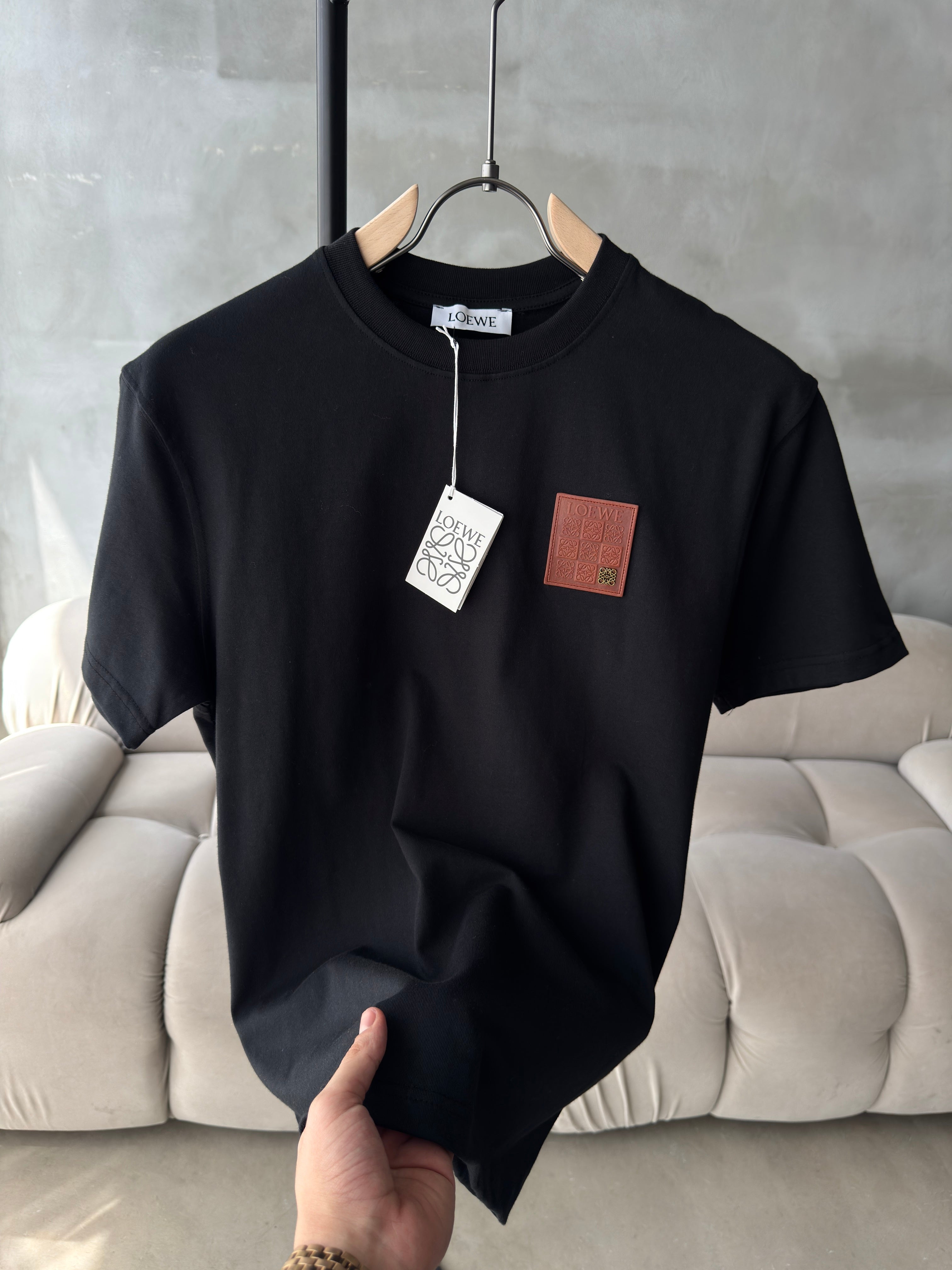 Loewe ithal armalı siyah tshirt (premium)