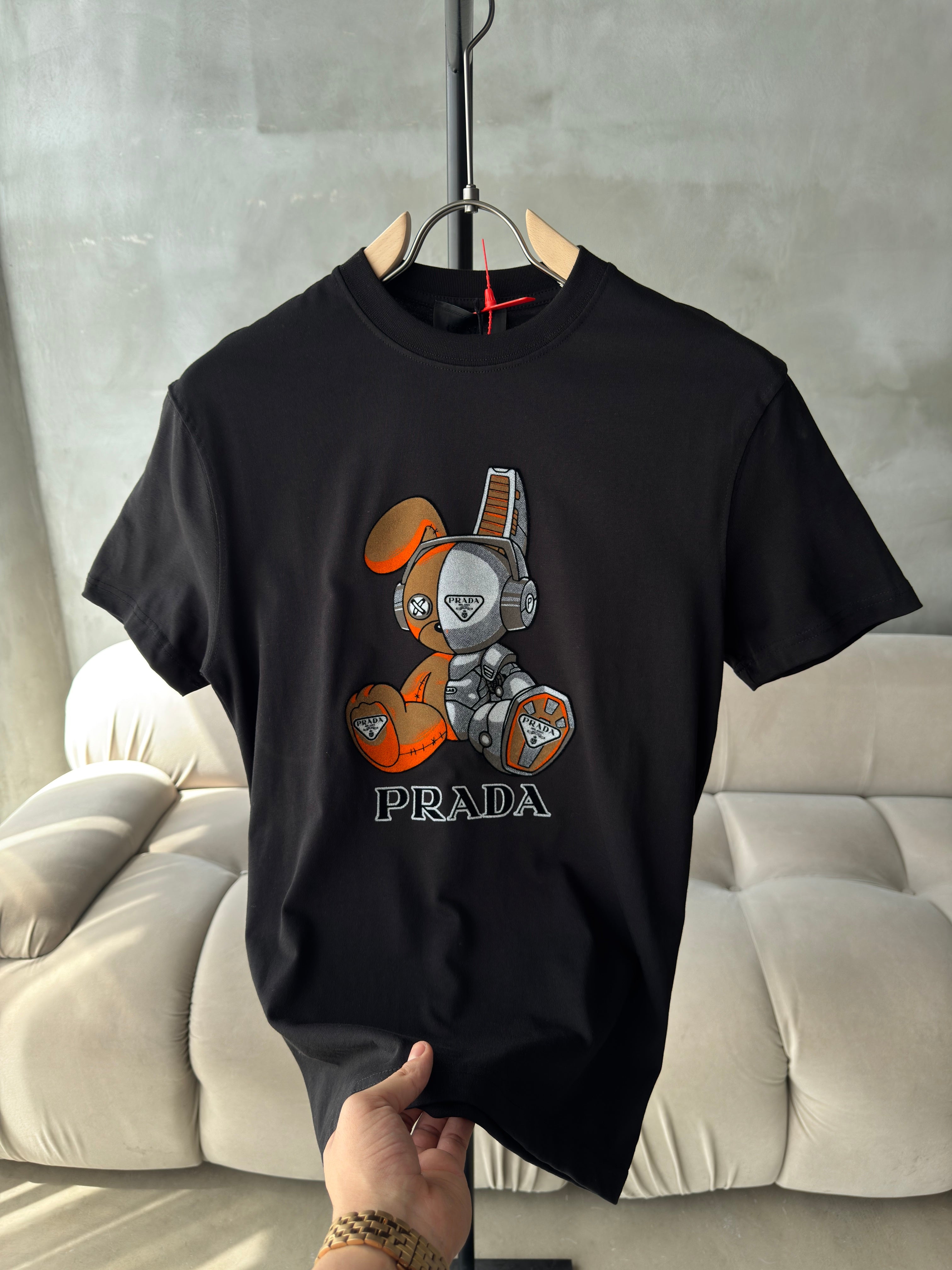 Prada Elite siyah tshirt (premium)