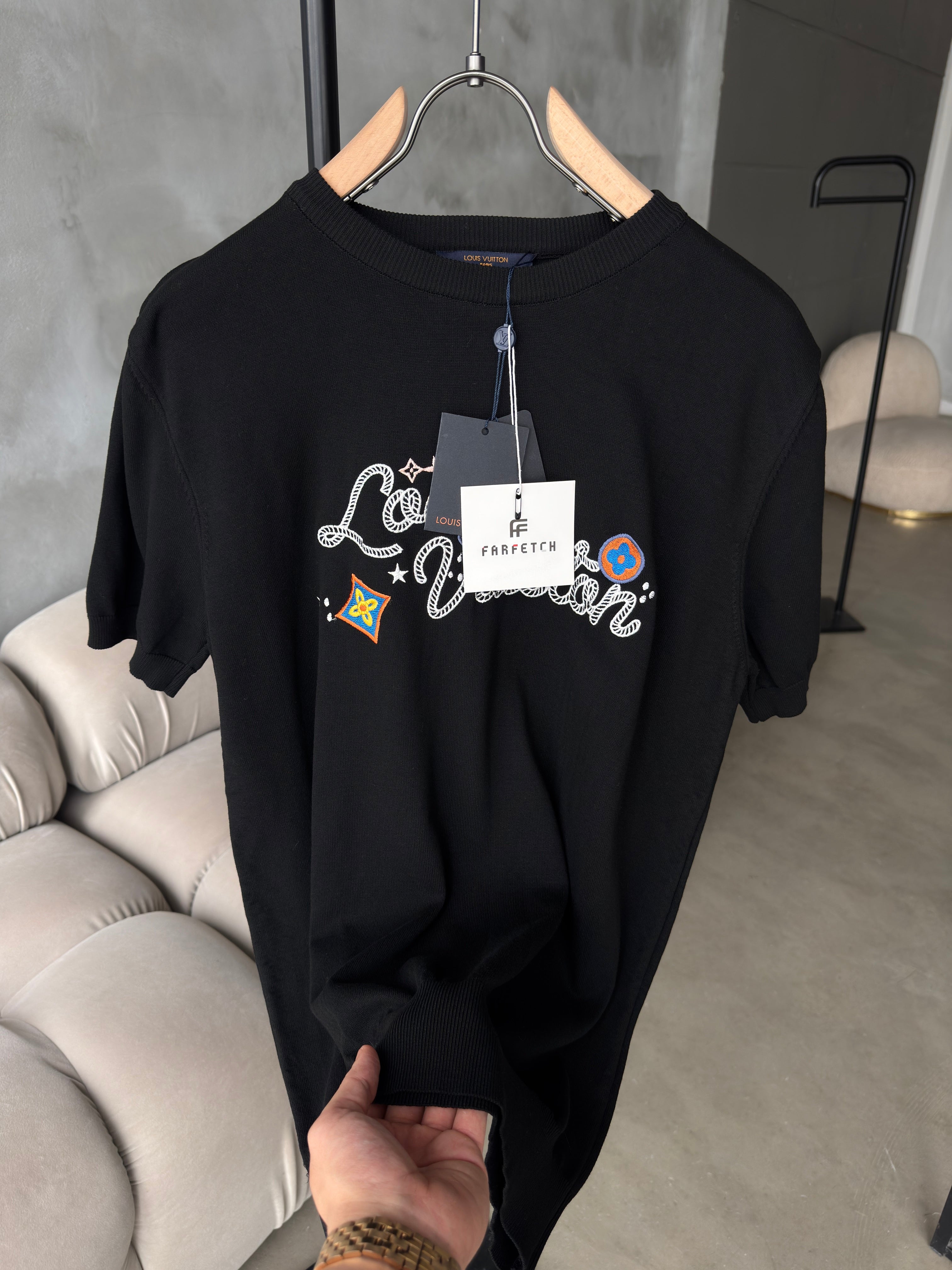 L&V Triko siyah tshirt (premium)