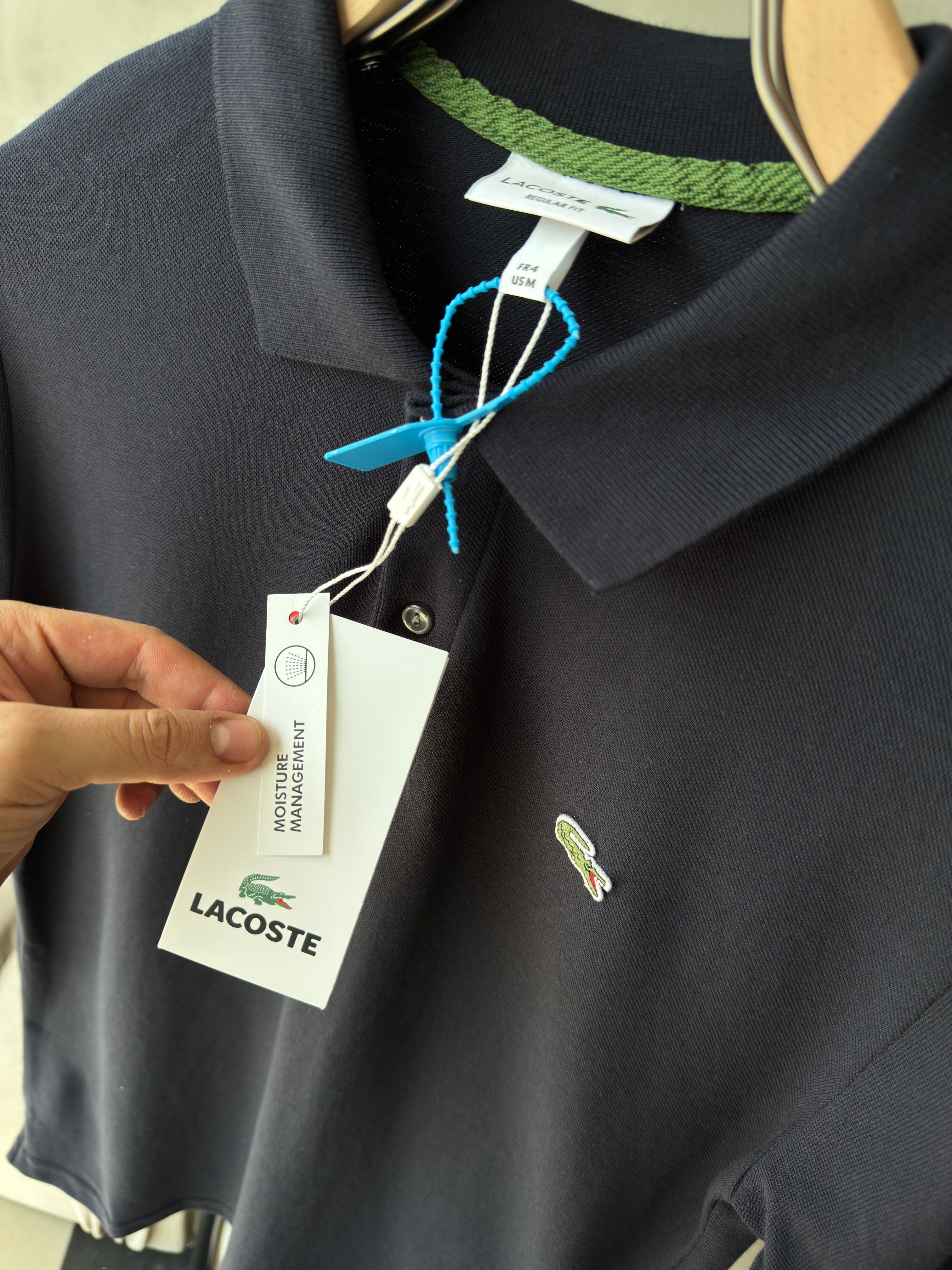 Lacoste Polo Yaka Lacivert Tshirt (premium)