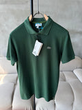 Lacoste Polo Yaka Yeşil Tshirt (premium)