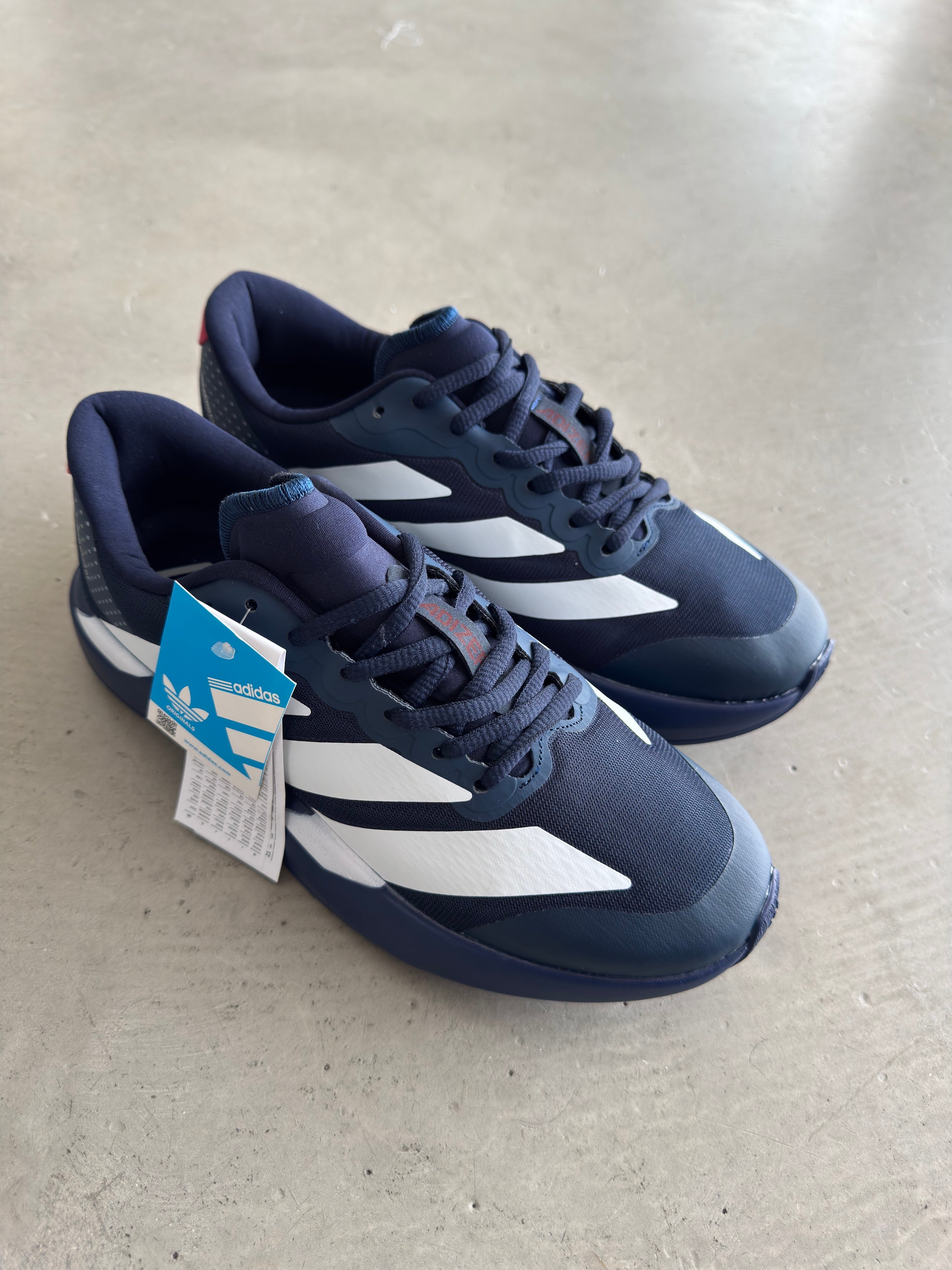 Adizero Lacivert Beyaz Çizgi