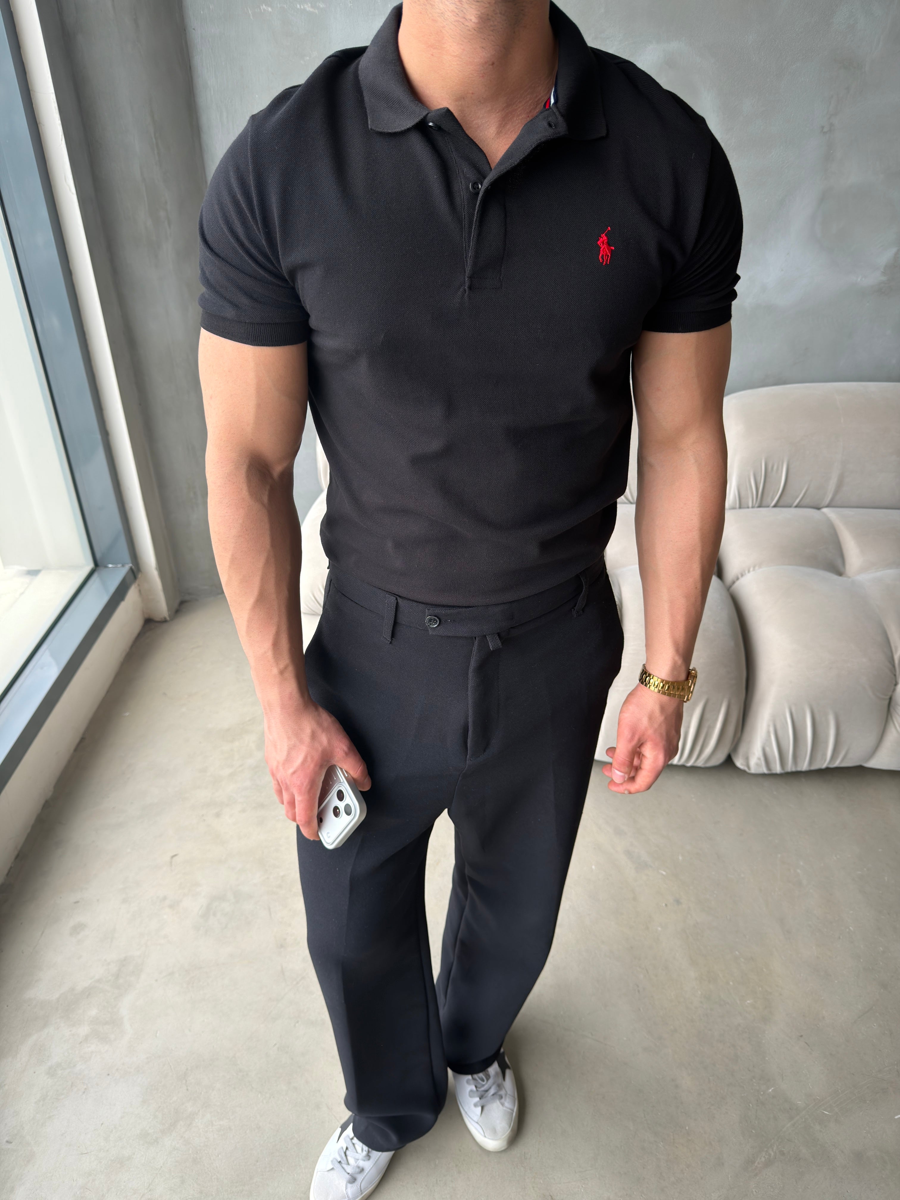 U.S. Polo Siyah Tshirt (premium)