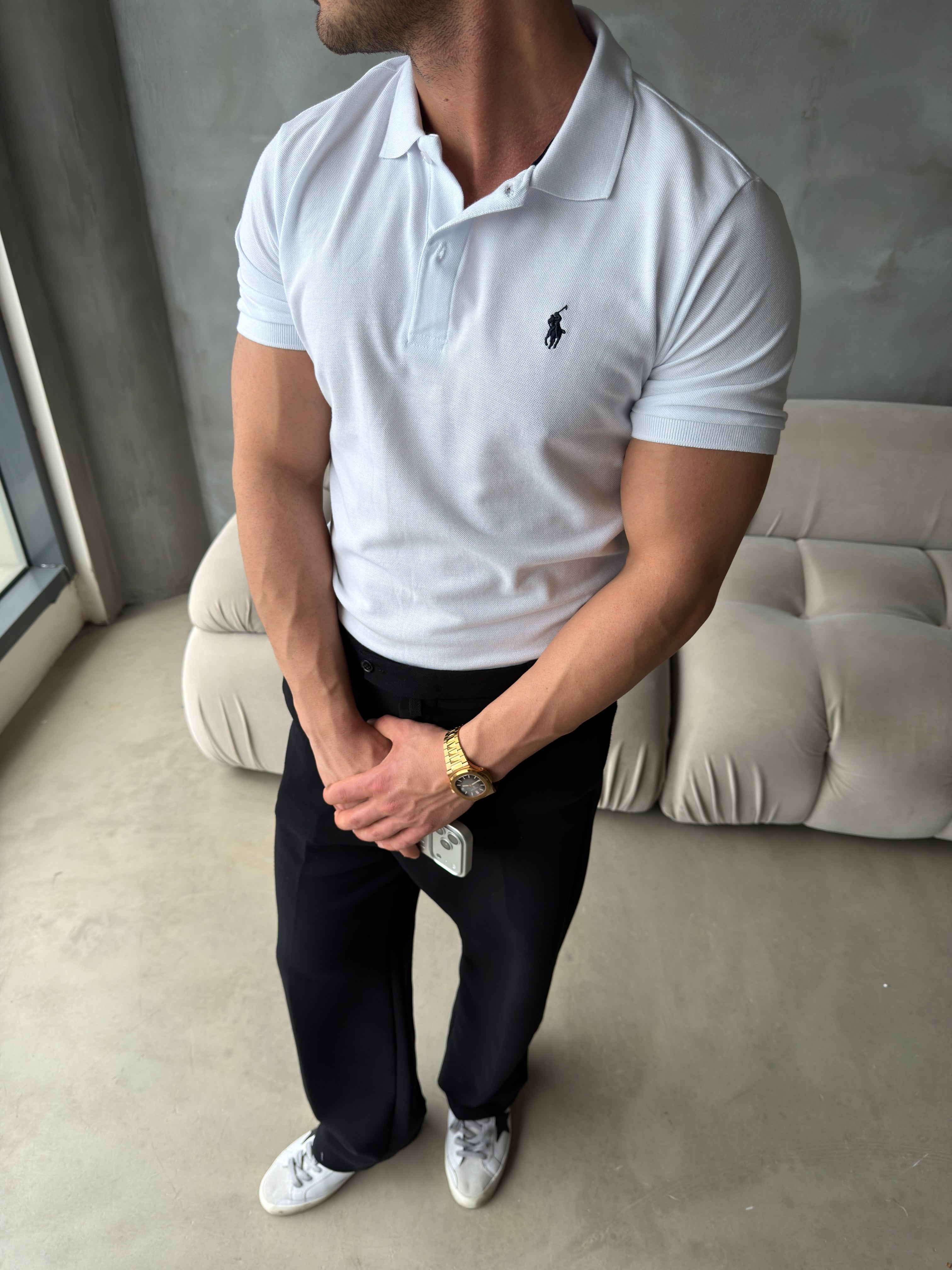 U.S. polo Beyaz Tshirt (premium)