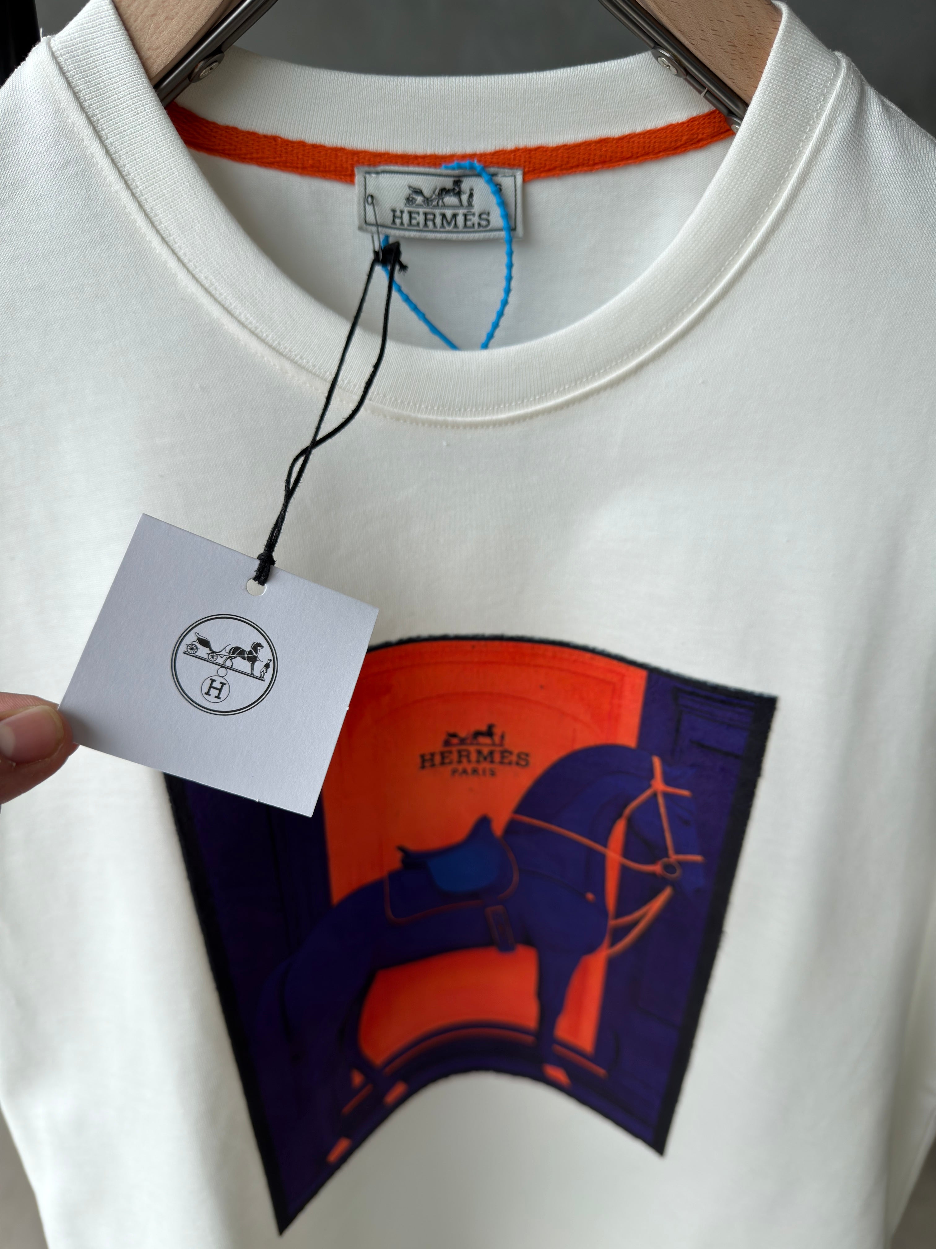 Hermes Figür Beyaz Tshirt (premium)