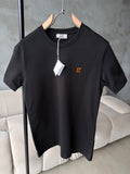 Hermes Logo siyah Tshirt (premium)