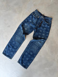 Amiri Lacivert Kot Pantolon