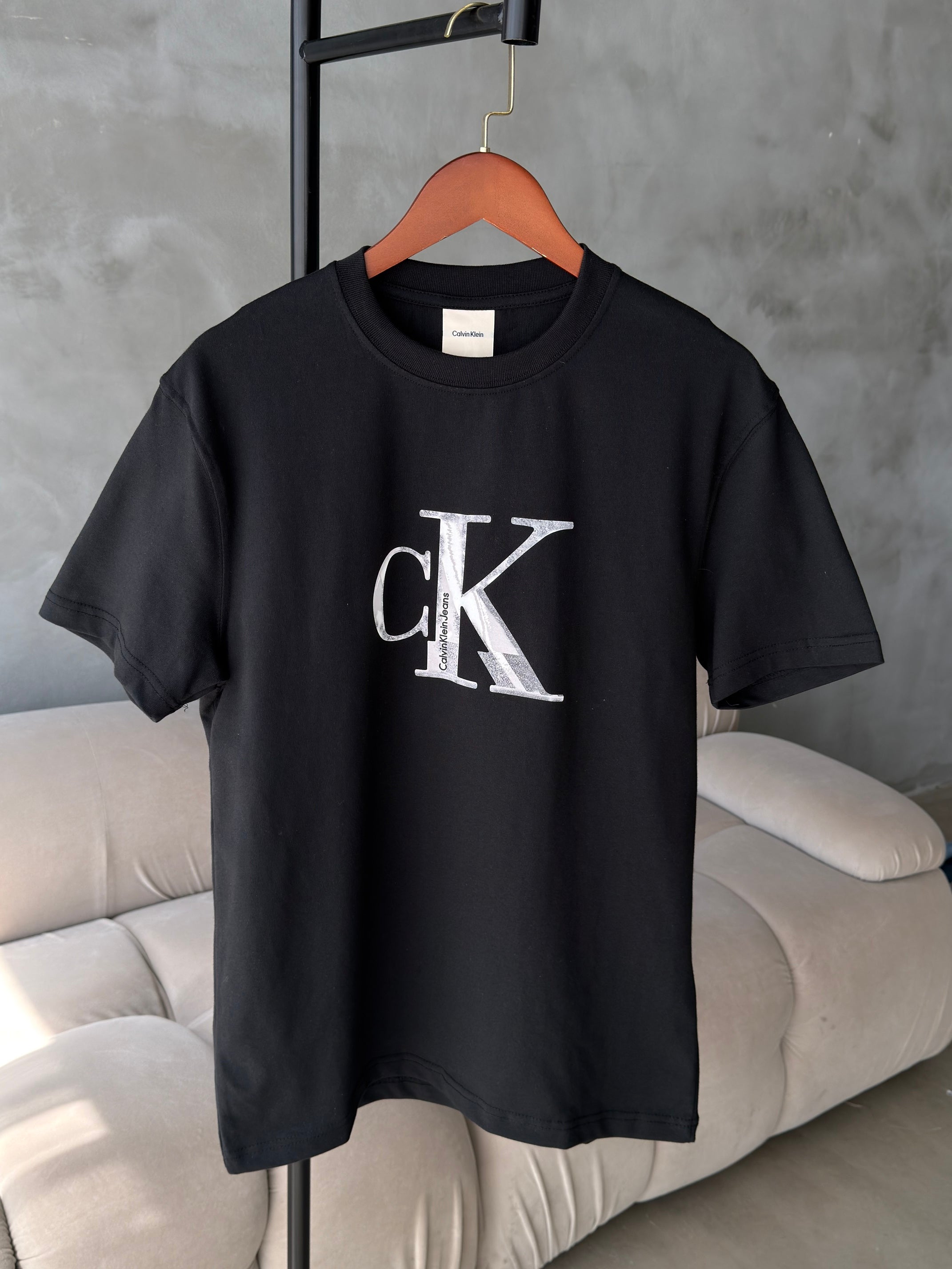 CK Bakılı Siyah Tshirt (premium)