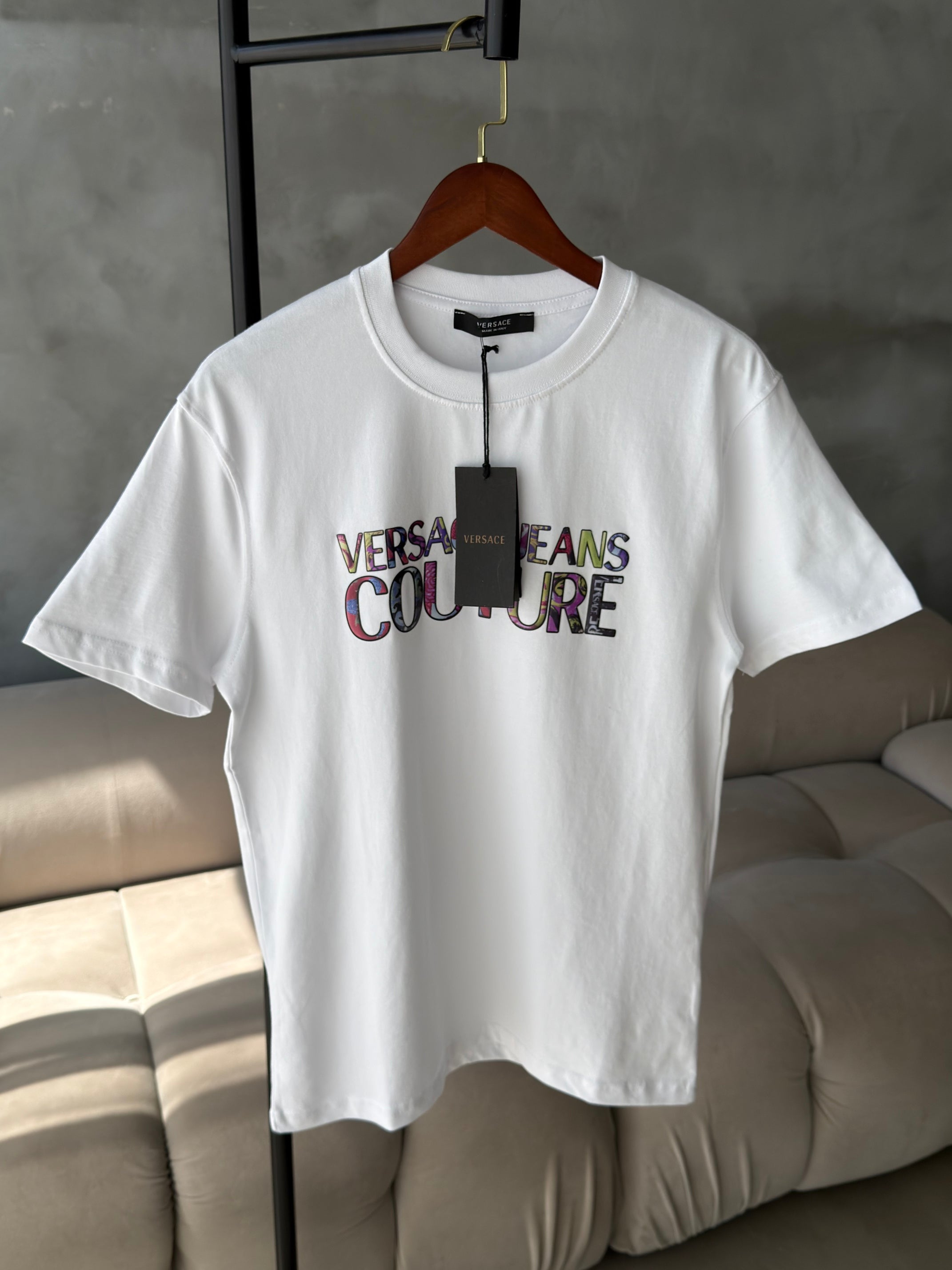 Versace Bakılı Beyaz Tshirt (premium)