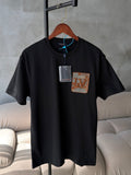 LV Siyah Cep Detasylı Tshirt (premium)