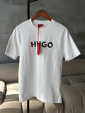 Hugo Boss Beyaz Baskılı Tshirt (premium)
