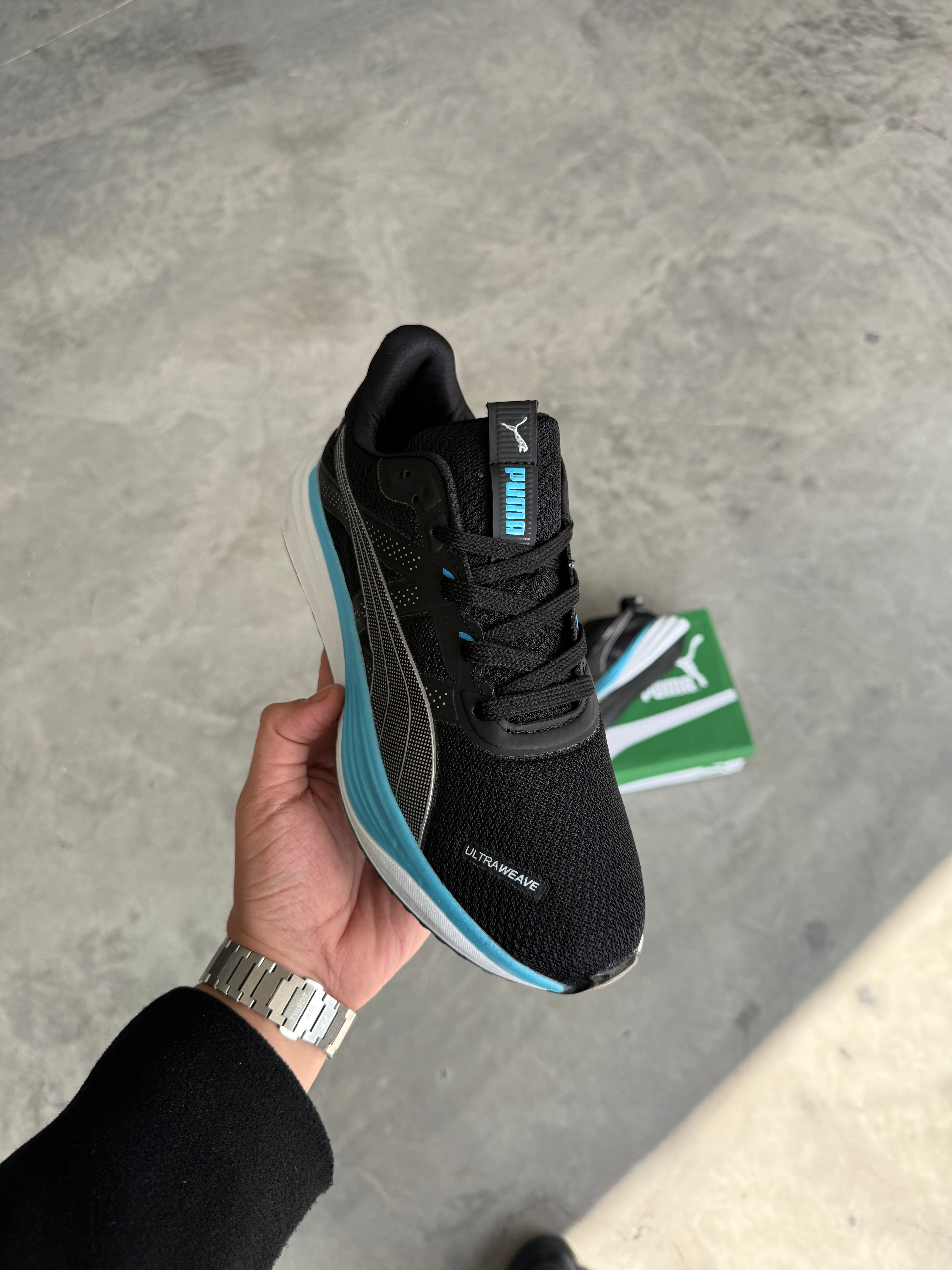 Puma Siyah Mavi
